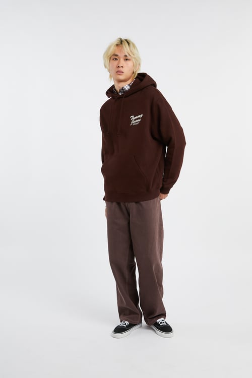 TOMMY JEANS Hoodie Brown