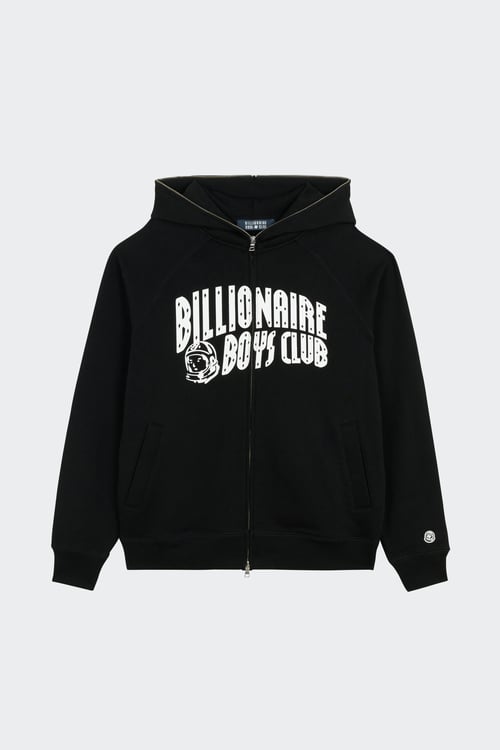 Hoodie zippé - Taille L Noir