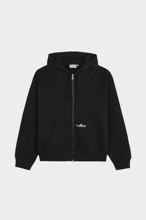 Hoodie zippé - Taille S Noir