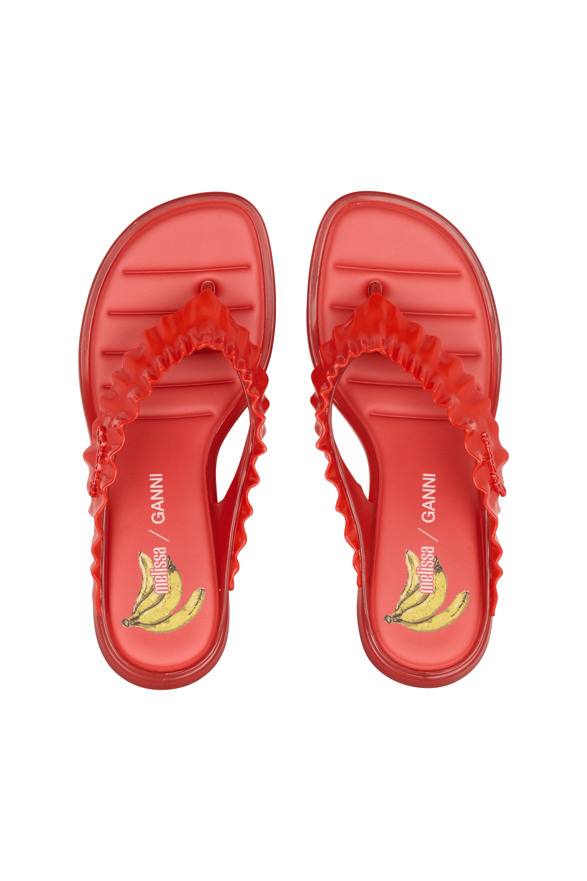 Mules | Rouge MELISSA Femme