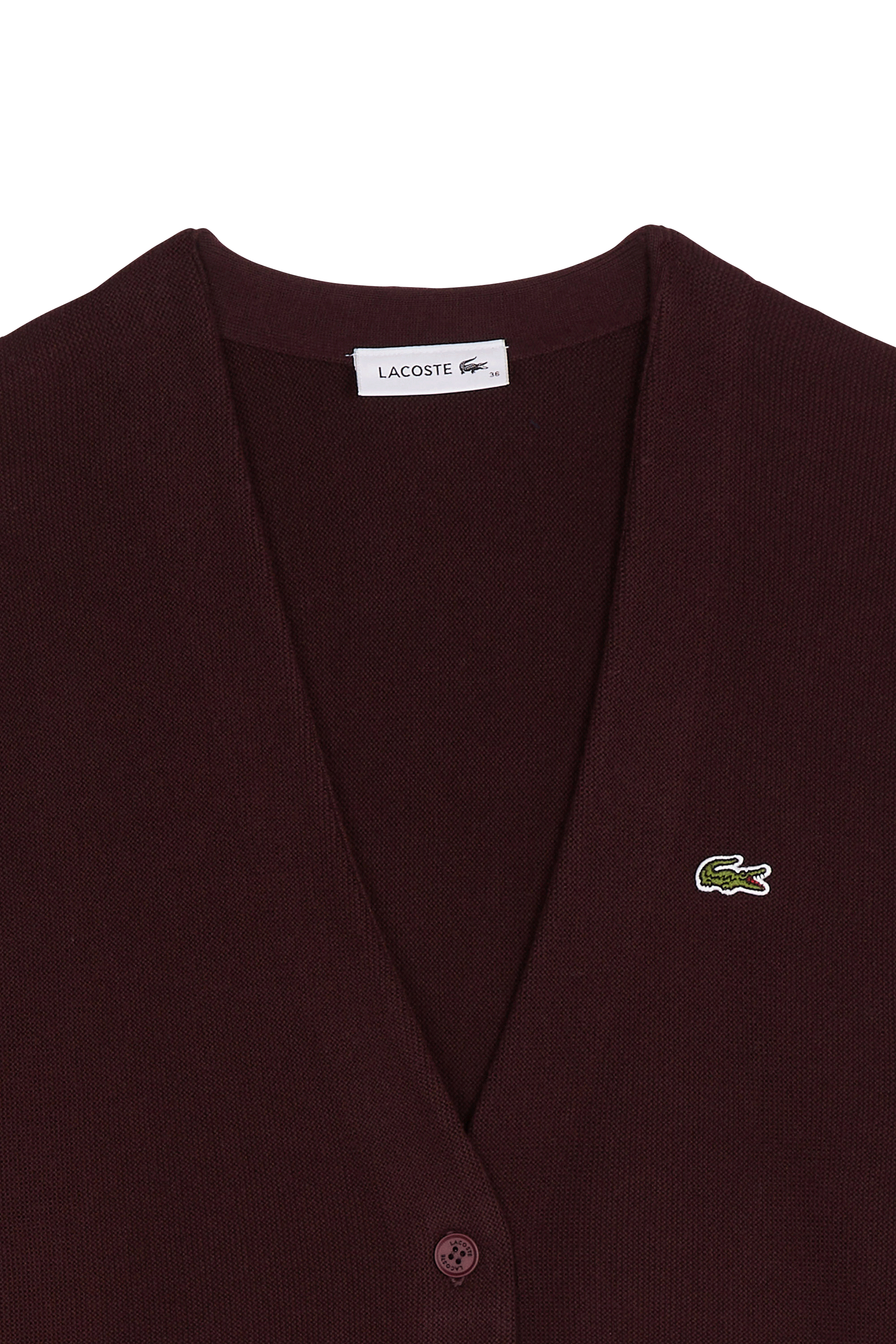 Gilet  LACOSTE Rouge