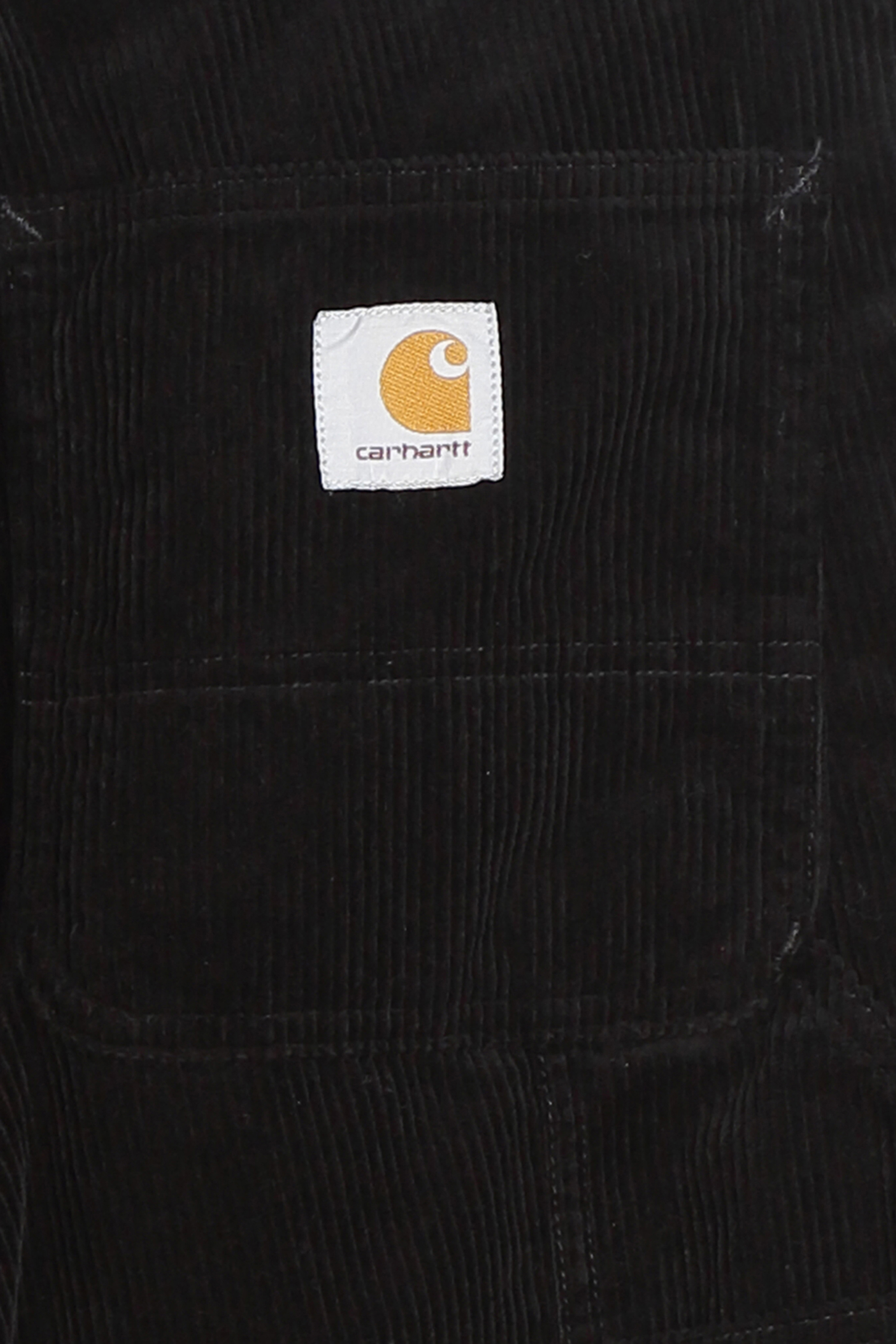 Pantalon droit en velours | Noir CARHARTT WIP Homme
