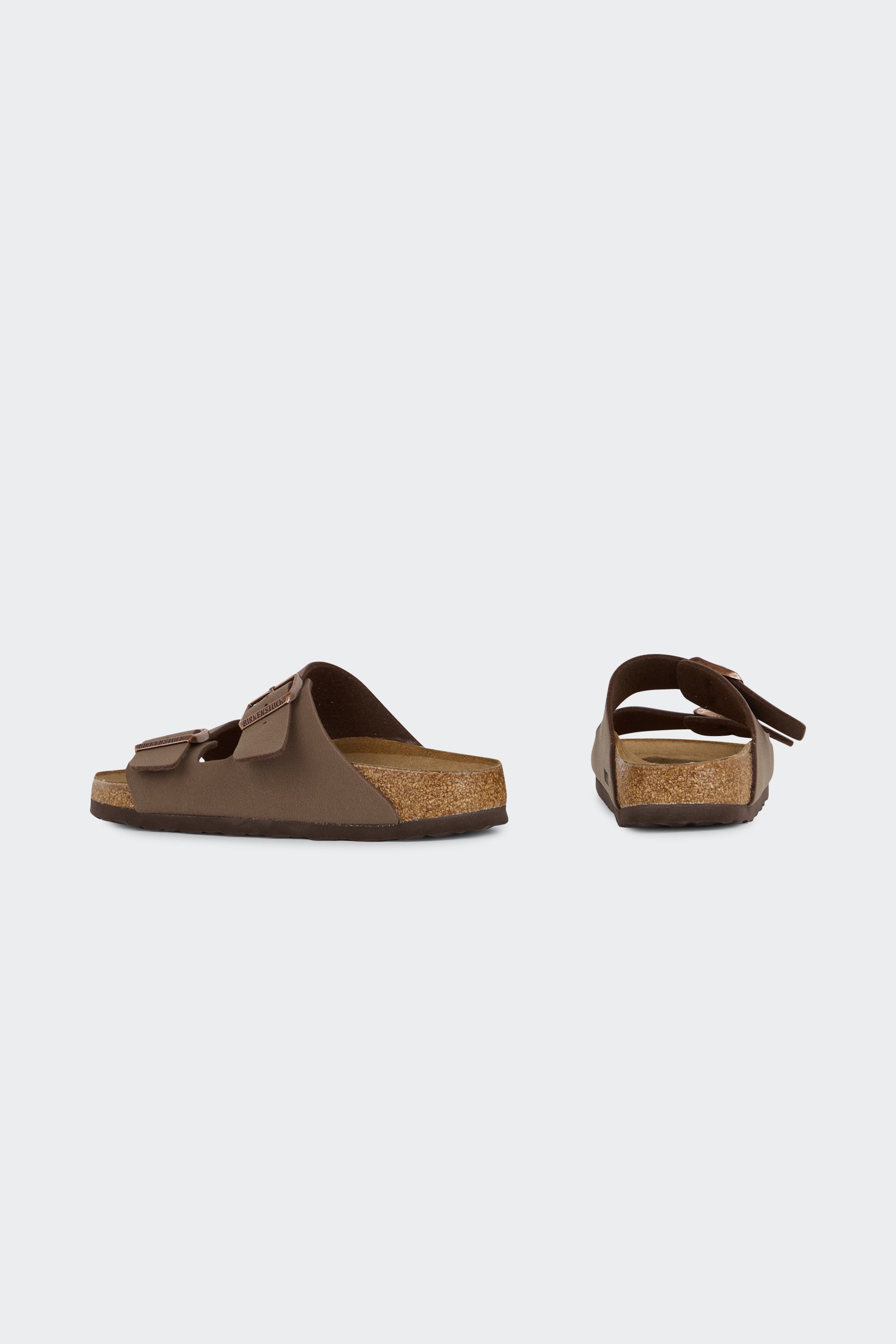 Flat furry sheepskin sandals | Brown by BIRKENSTOCK Flat furry sheepskin sandals Brown