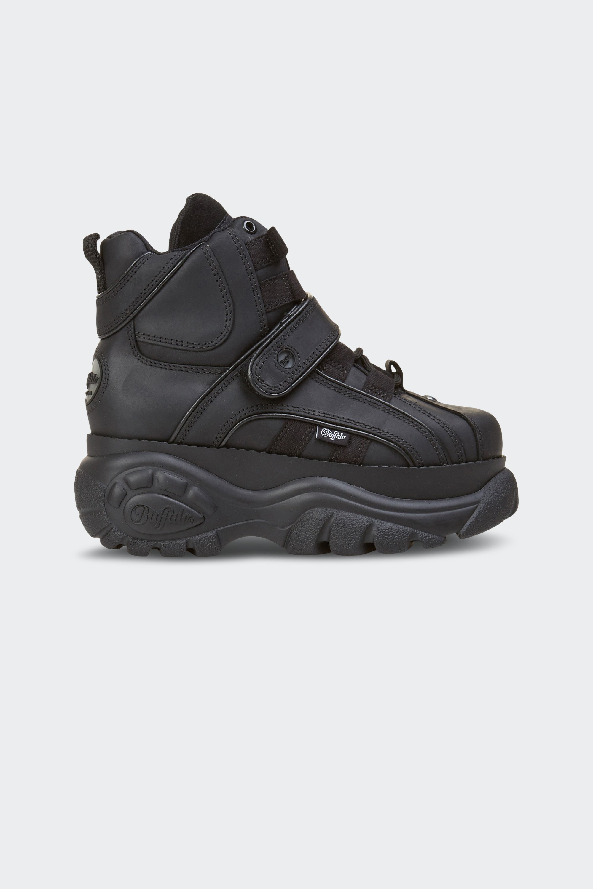 Baskets montantes | Noir by BUFFALO Baskets montantes Noir