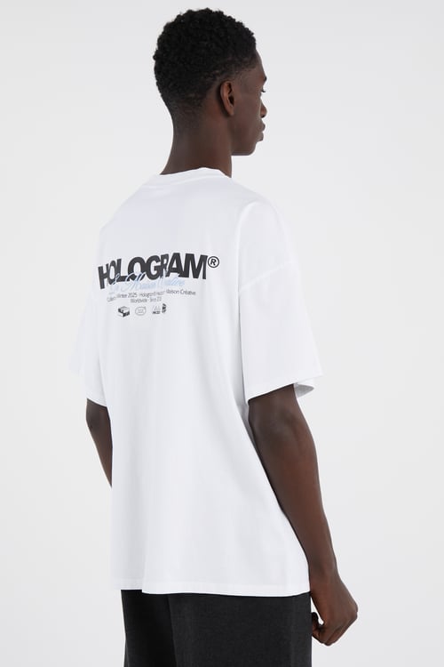 HOLOGRAM T-shirt Blanc