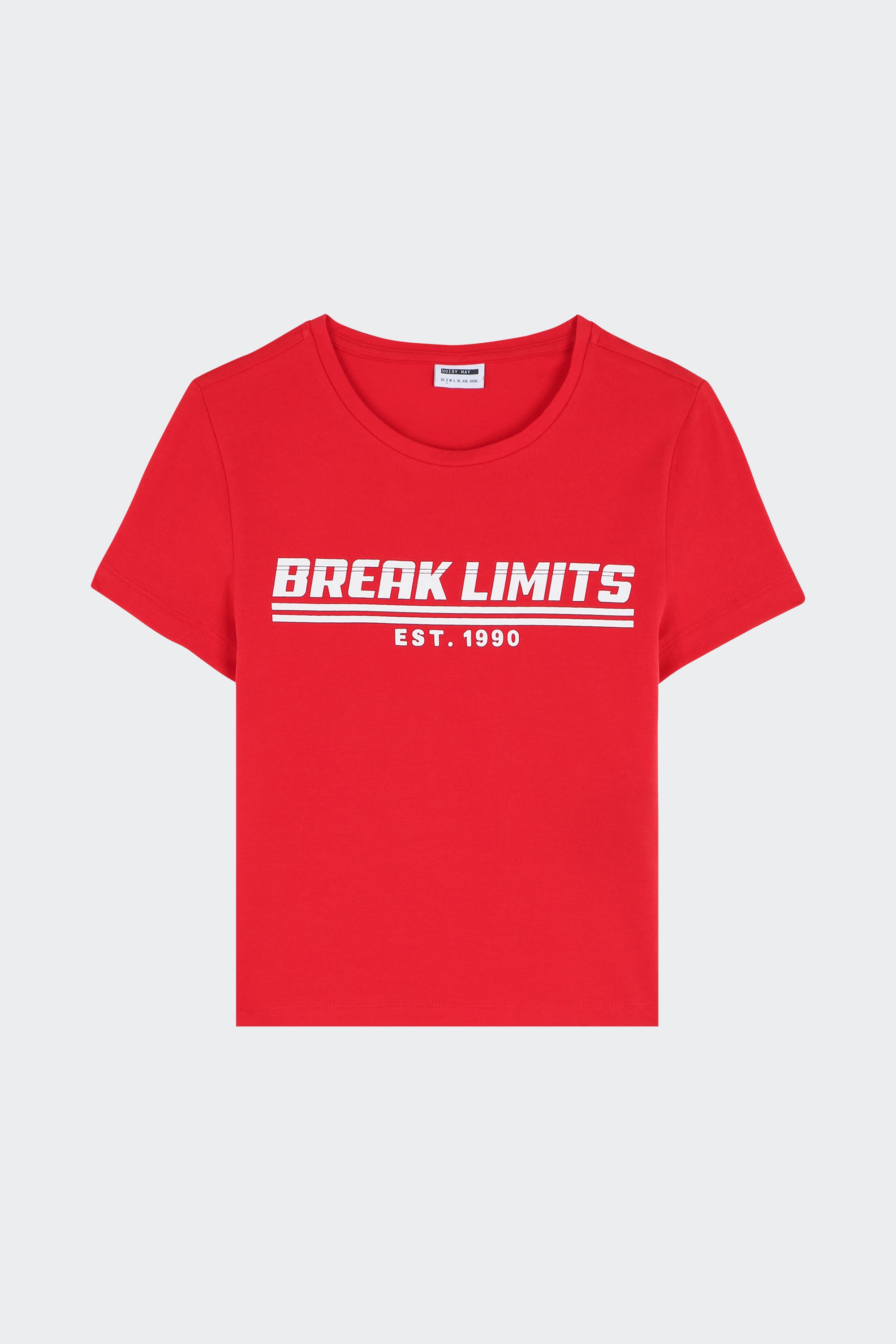 T-shirt | Red by NOISY MAY T-shirt Red