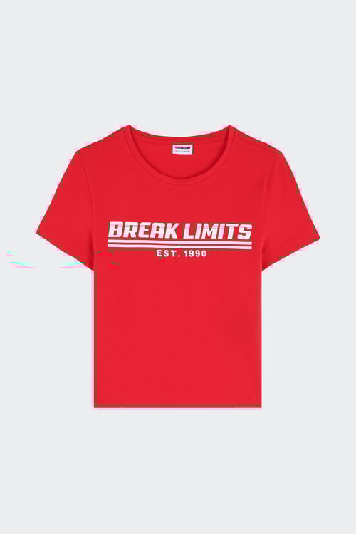 NOISY MAY T-shirt Rouge