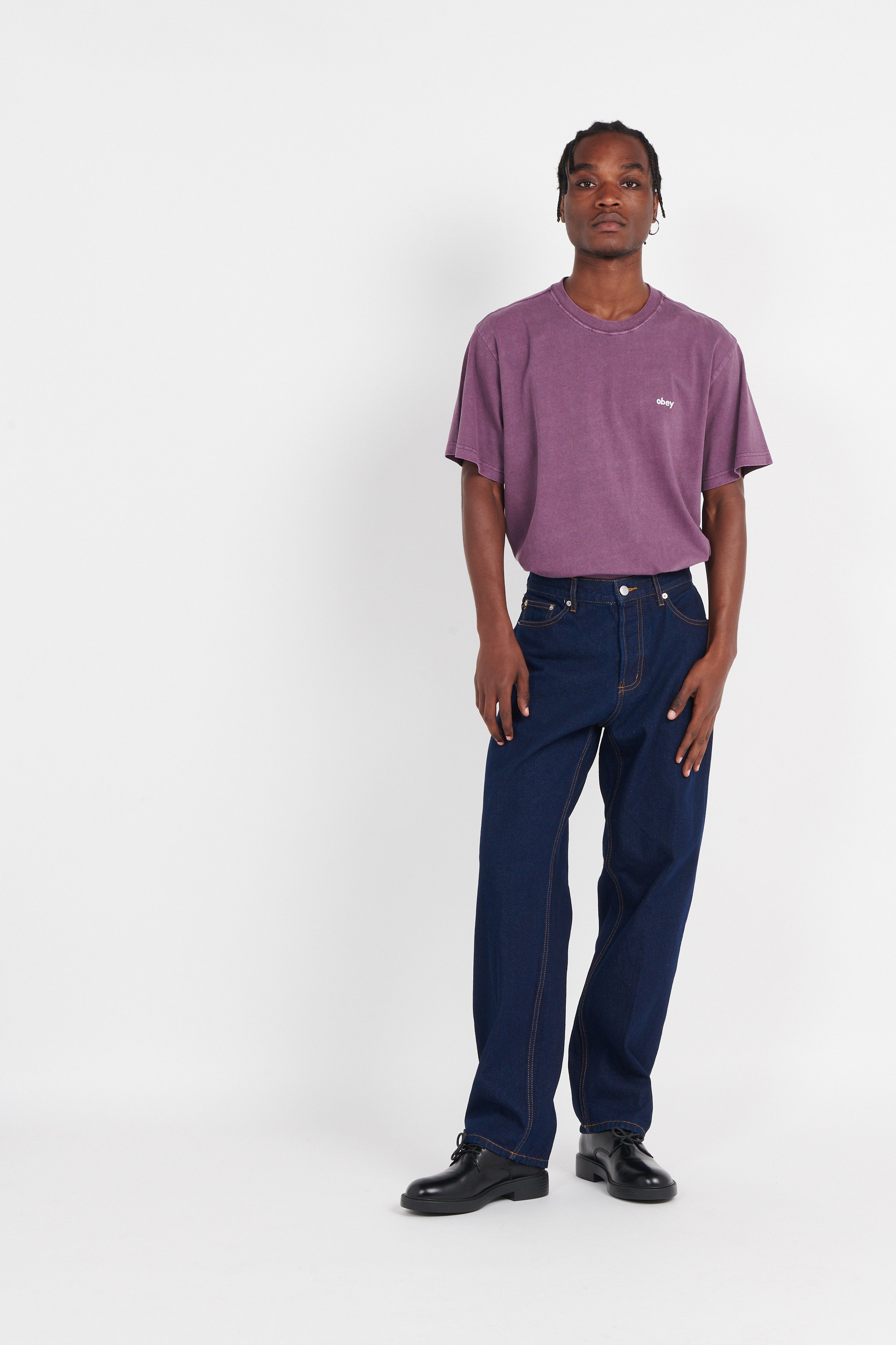 T-shirt  OBEY Violet