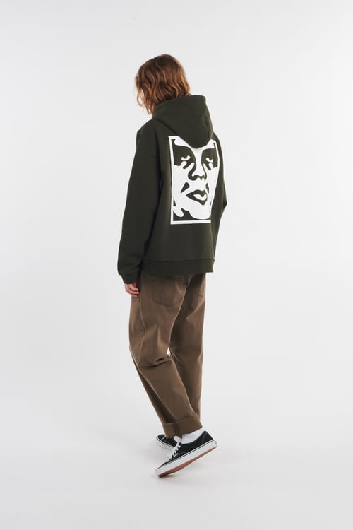 OBEY Hoodie Kaki