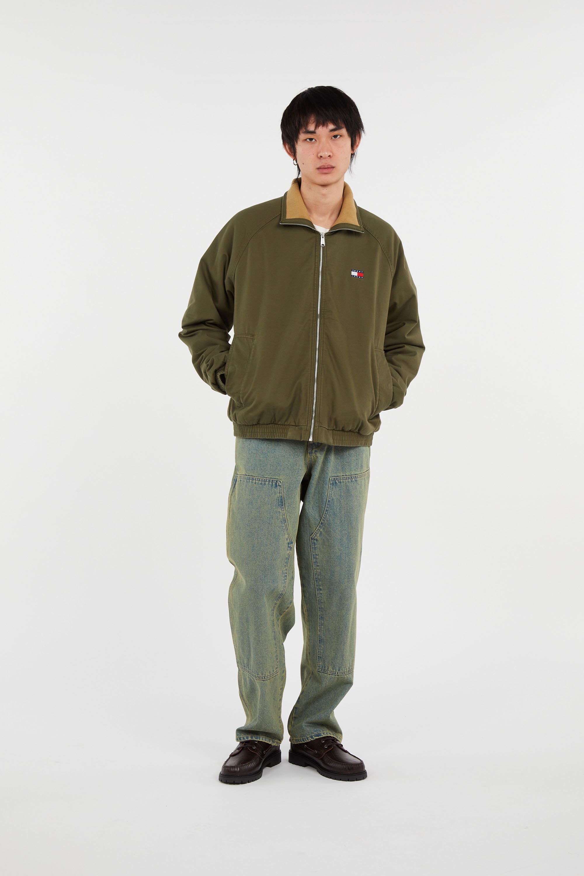 Jacket TOMMY JEANS Green