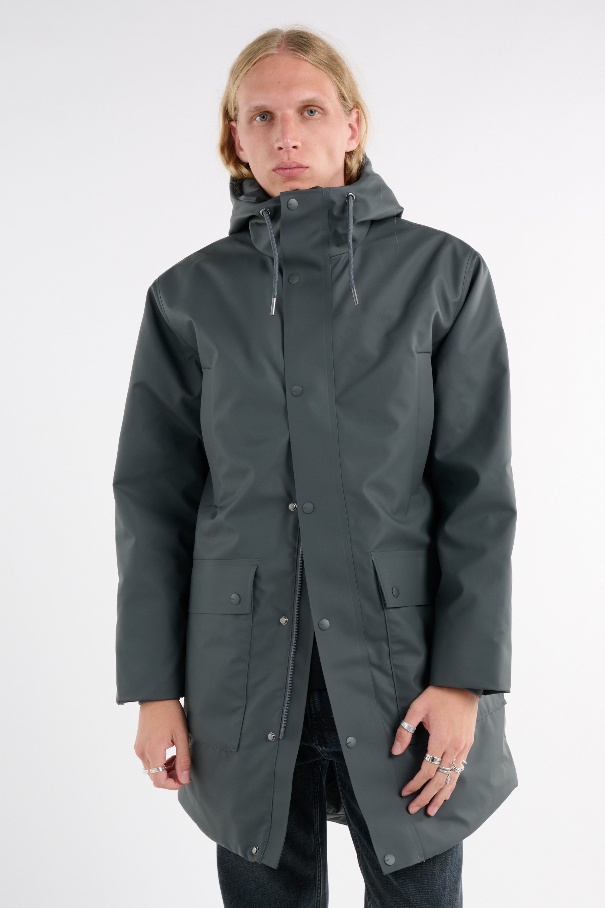 Parka | Blue RAINS Men