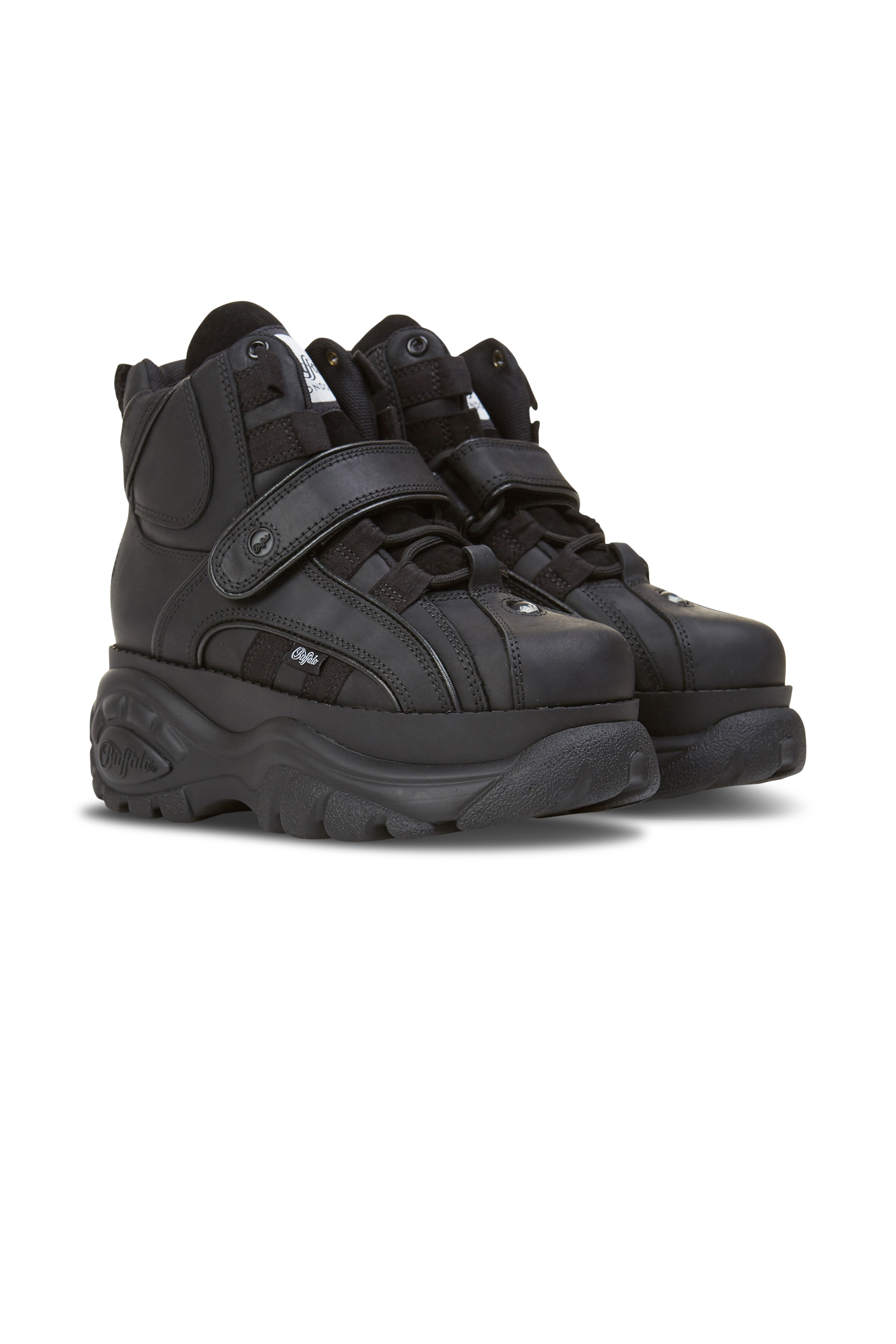 High-top sneakers Black