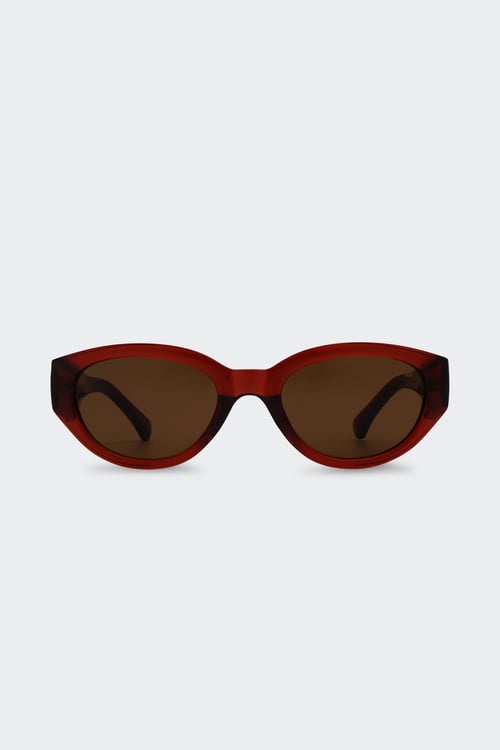 A.KJAERBEDE Lunettes de soleil Marron
