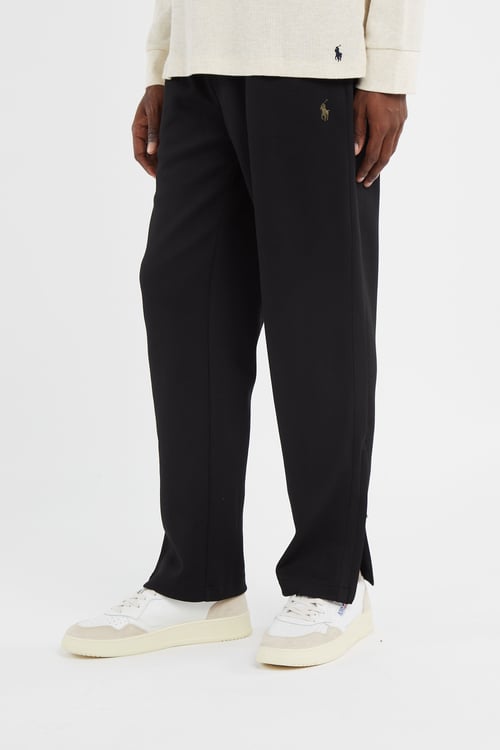 POLO RALPH LAUREN Pantalon de survêtement Noir