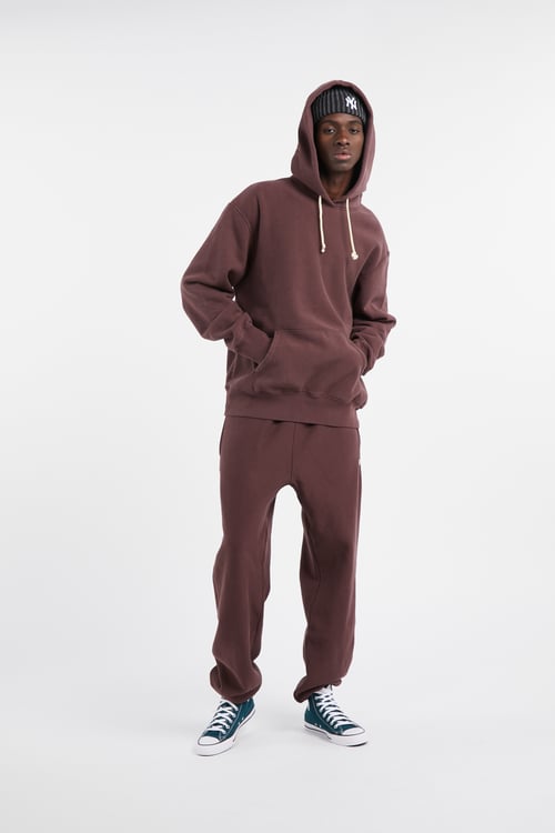 CHAMPION Hoodie Marron