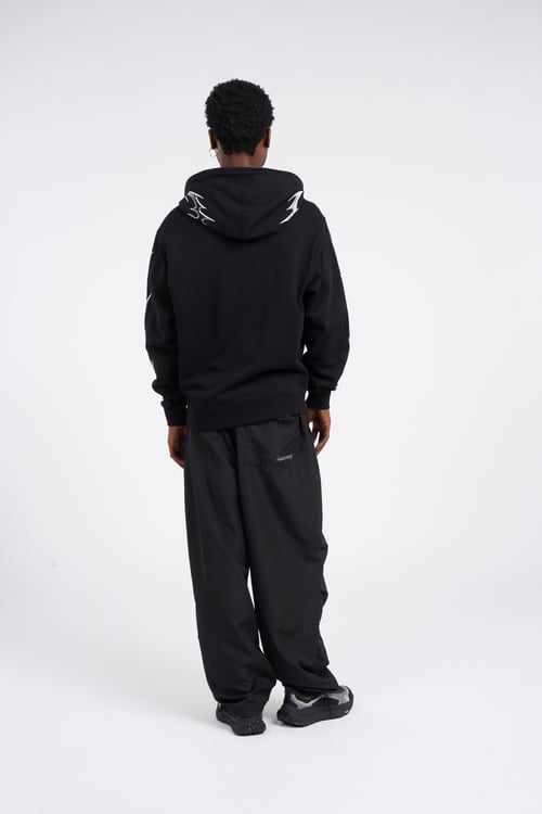 WASTED Hoodie zippé Noir