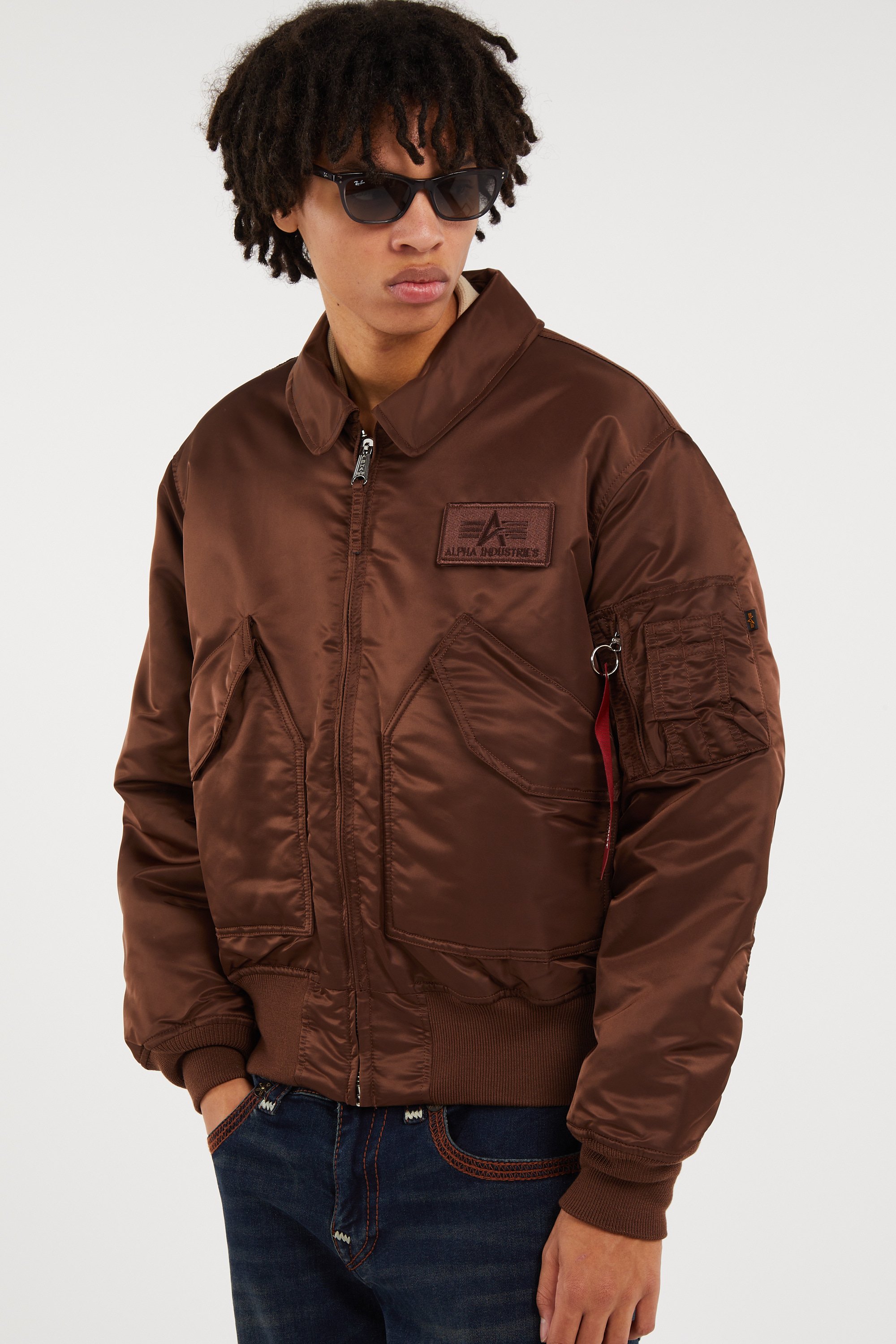 bomber | Brown ALPHA INDUSTRIES Men