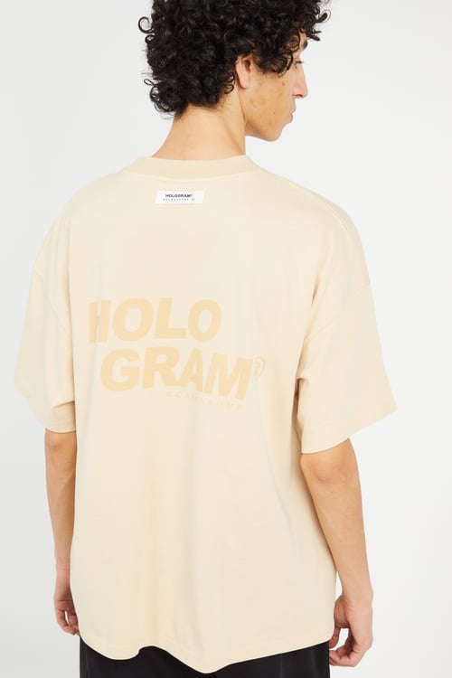 HOLOGRAM T-shirt Beige