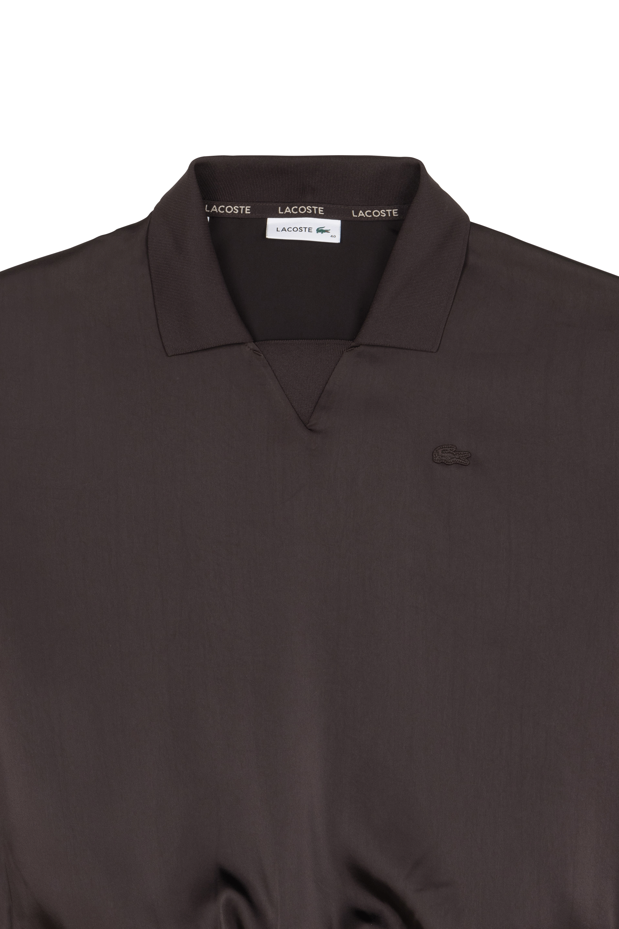 Top LACOSTE Marron