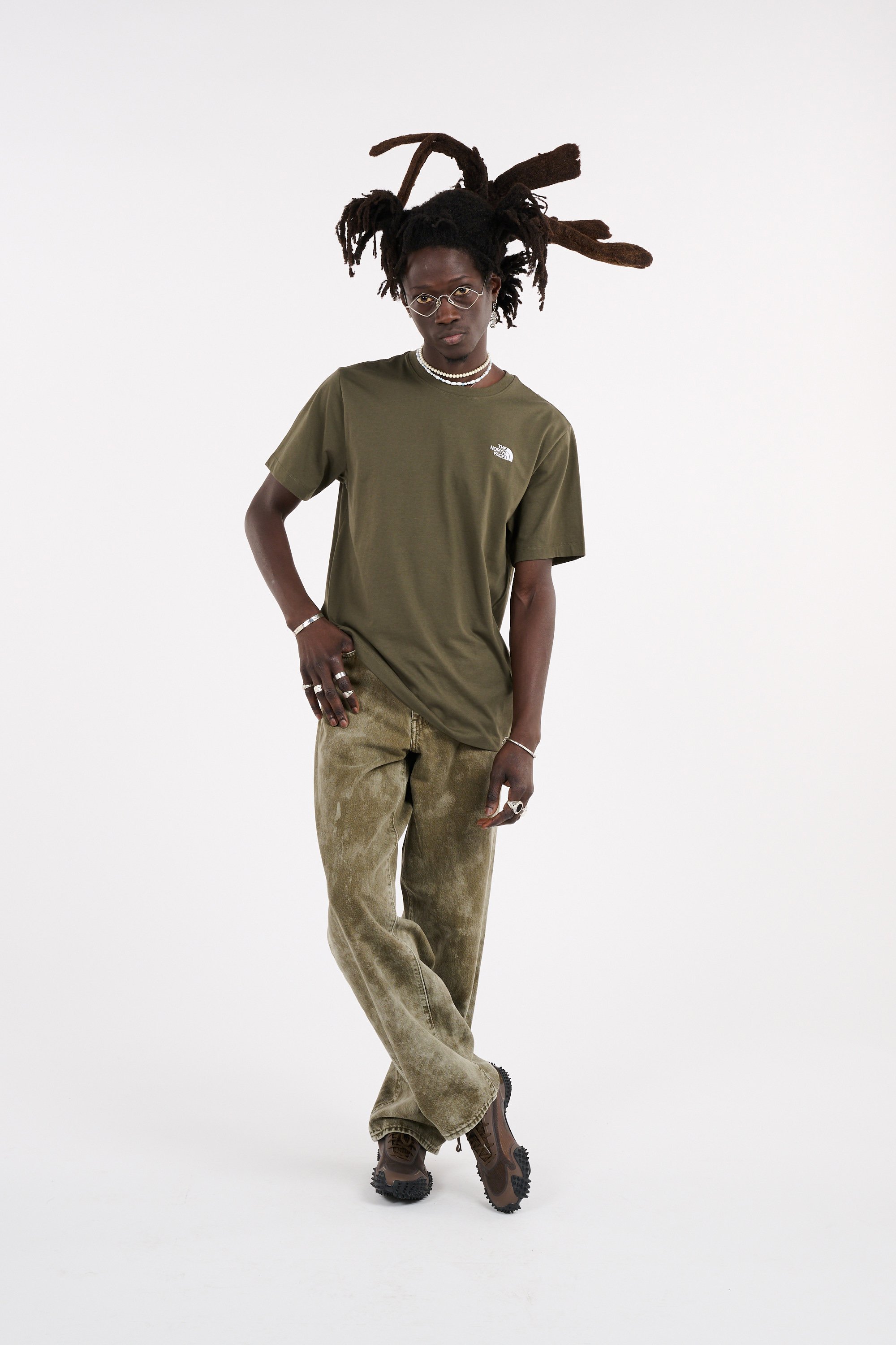 T-shirt THE NORTH FACE Kaki