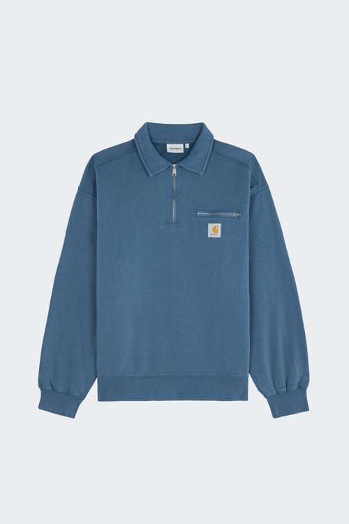 Sweat zippé - Taille L Bleu