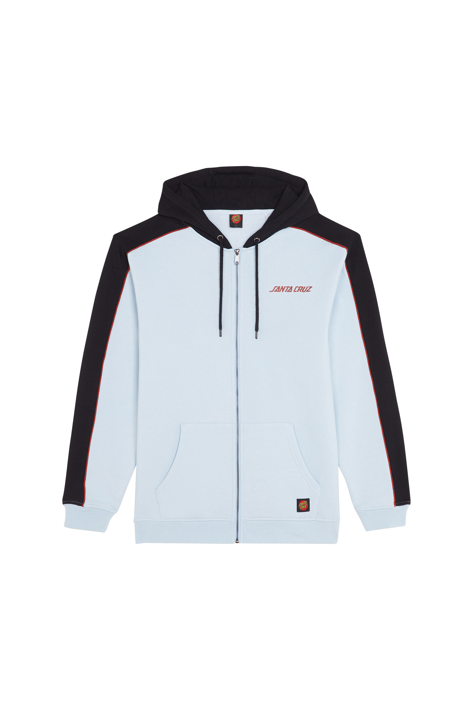 zip-up hoodie Black