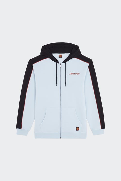 SANTA CRUZ Hoodie zippé Noir