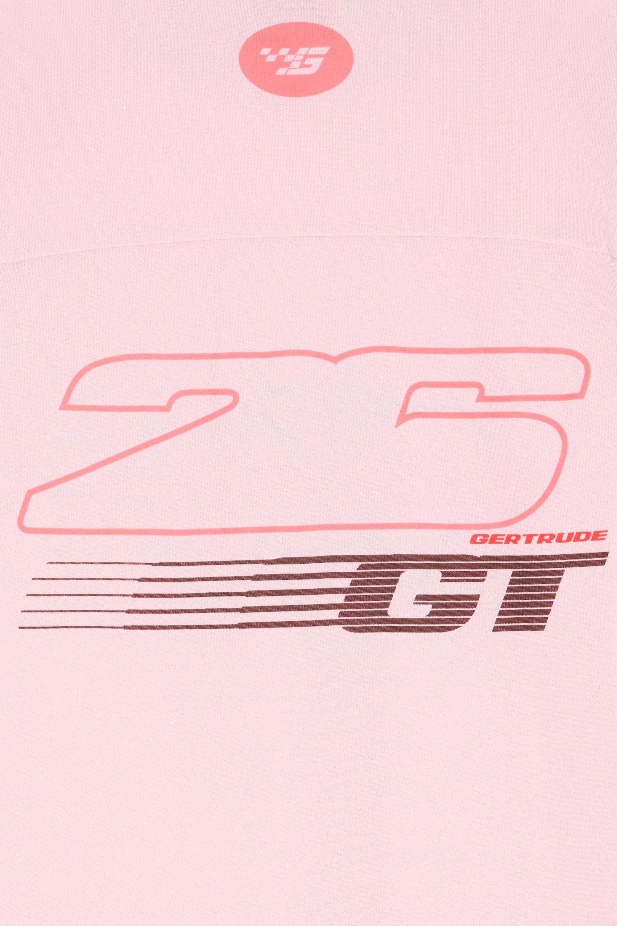 Regular-fit round-neck cotton T-shirt Pink