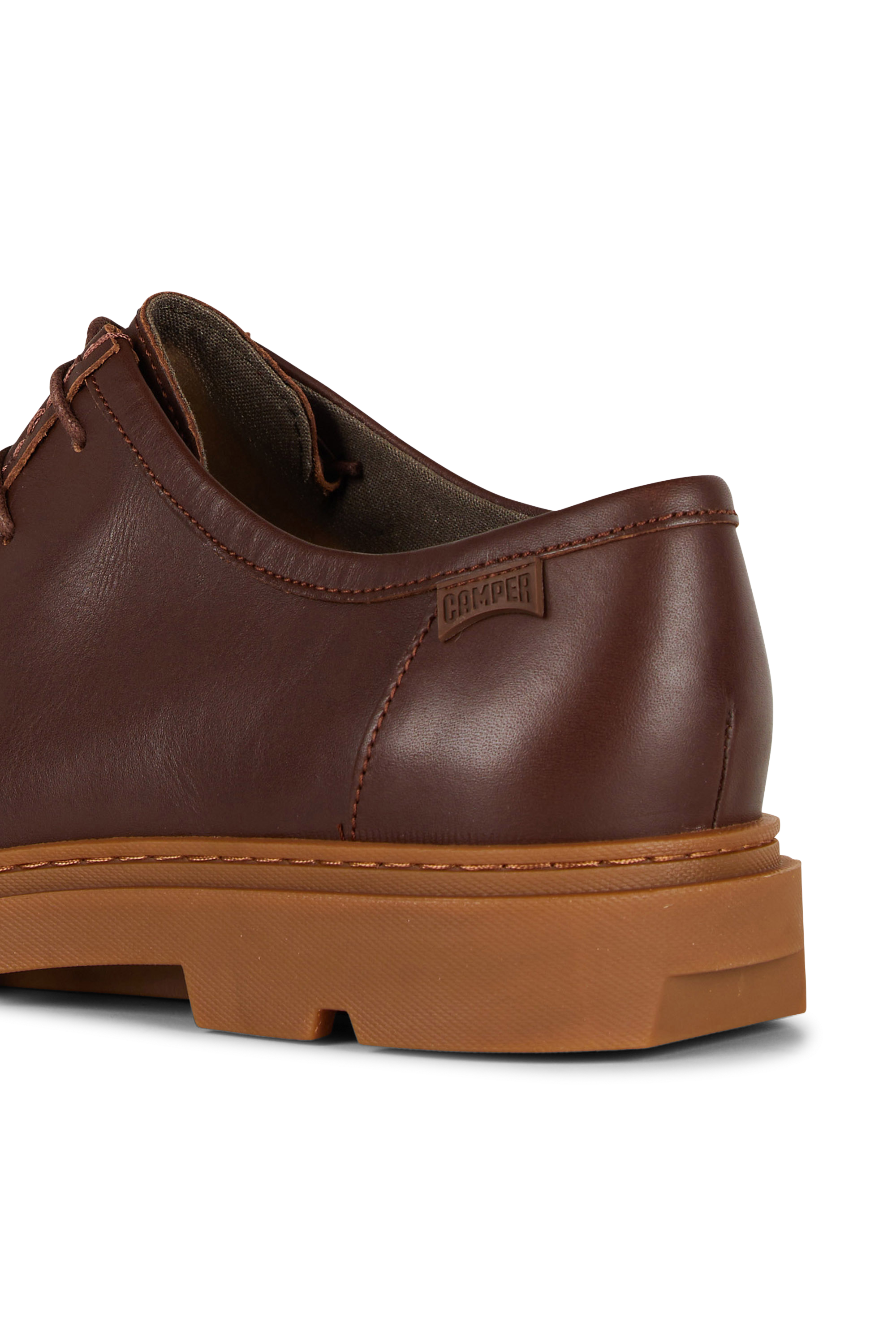 Leather deck shoes | Brown CAMPER Men