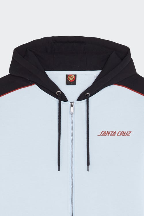 SANTA CRUZ Hoodie zippé Noir