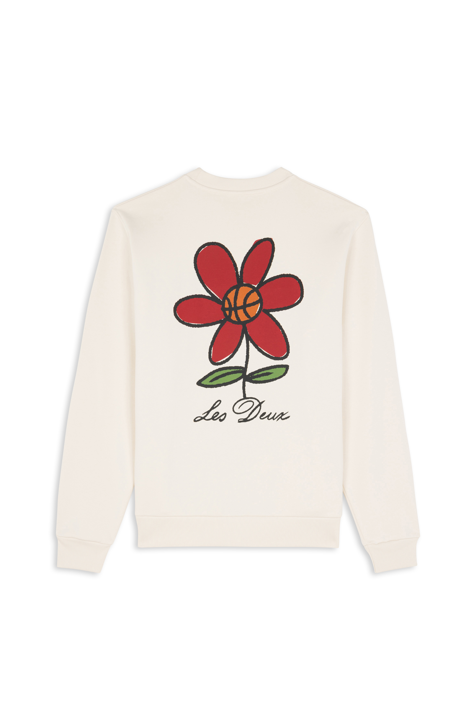 Sweatshirt Flower Beige Les Deux - Homme | Citadium