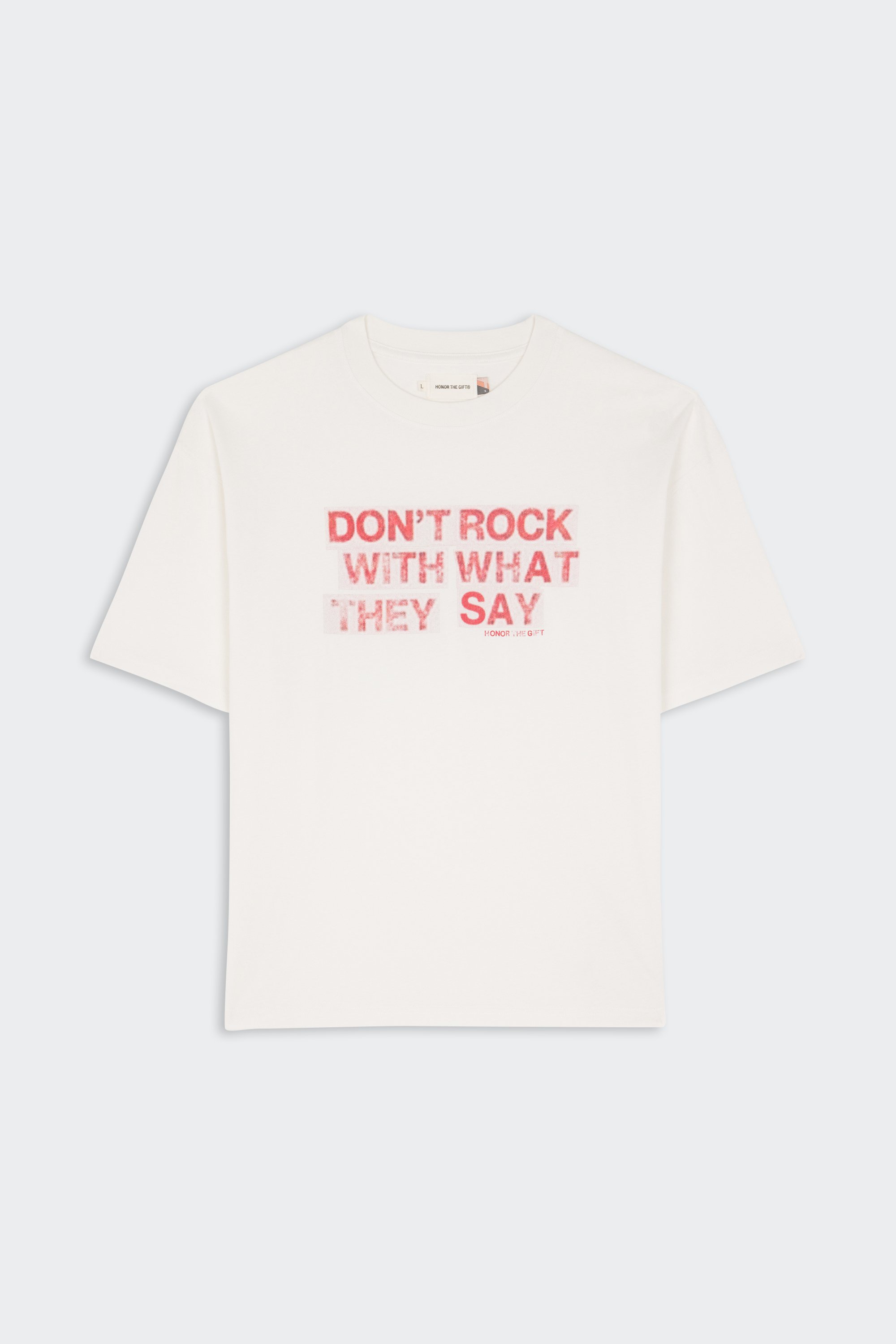 T-shirt | Blanc by HONOR THE GIFT T-shirt Blanc