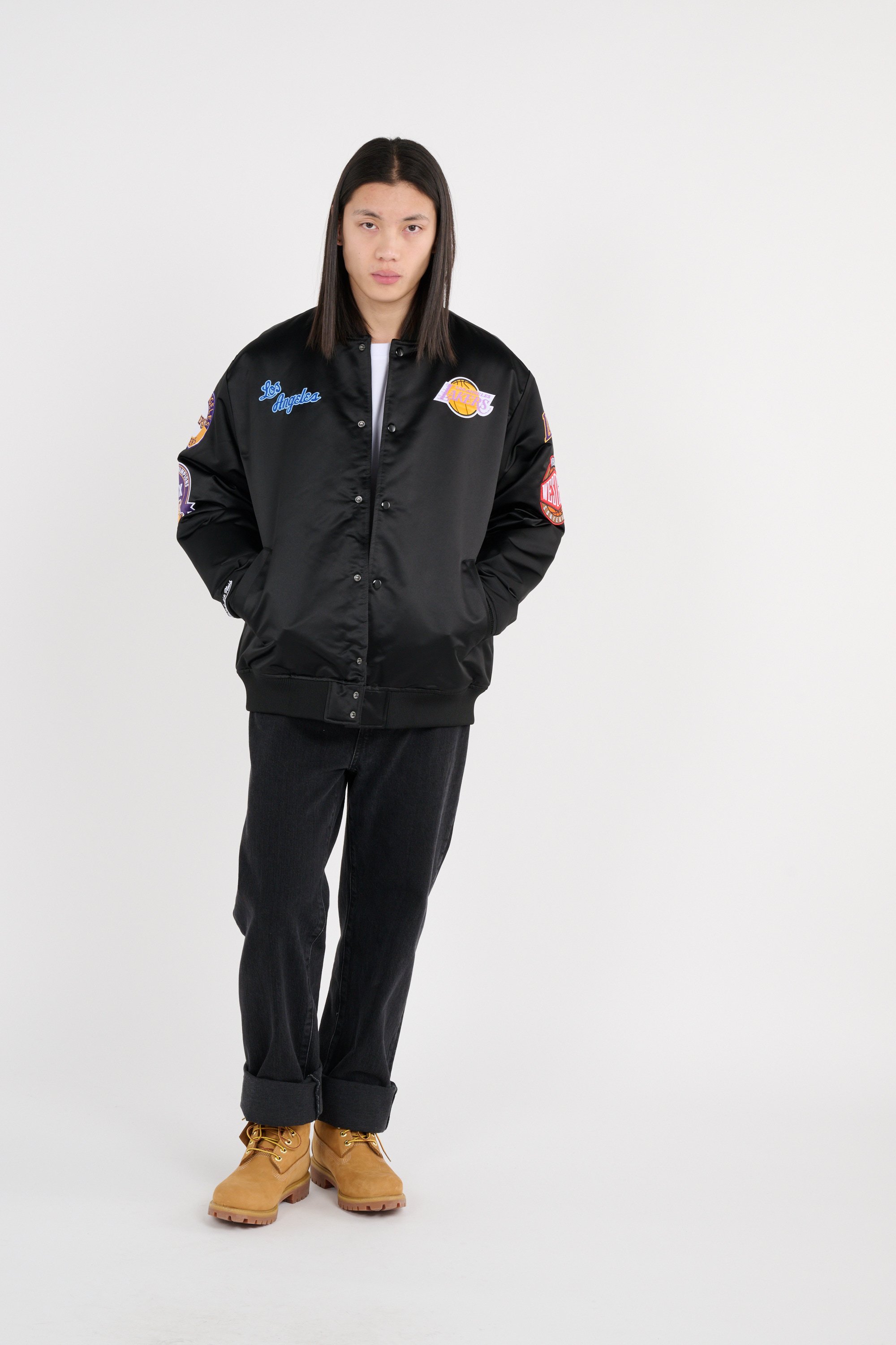 Bomber jacket MITCHELL & NESS Black