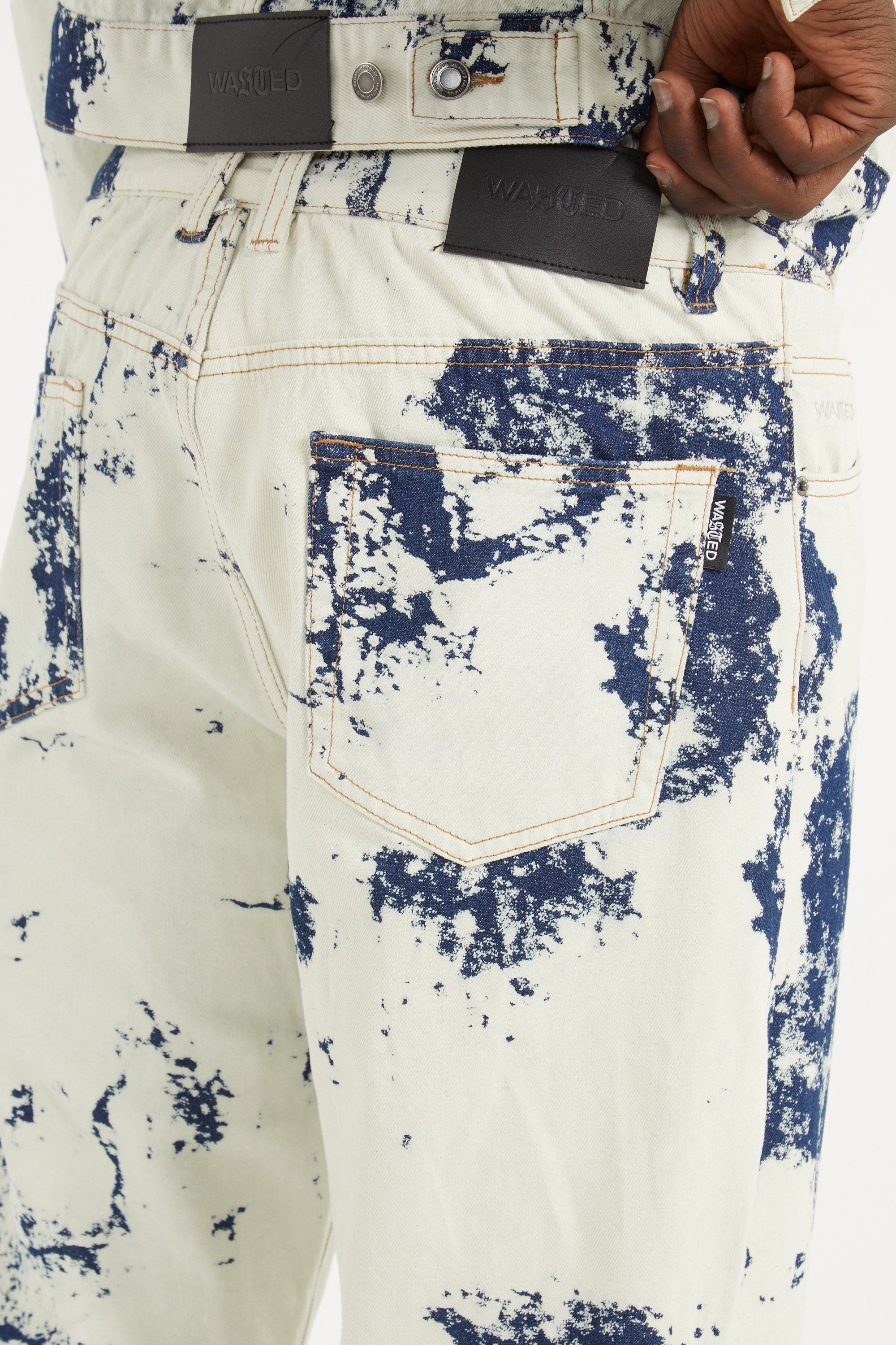 Jean à motif | Multicolore WASTED Homme