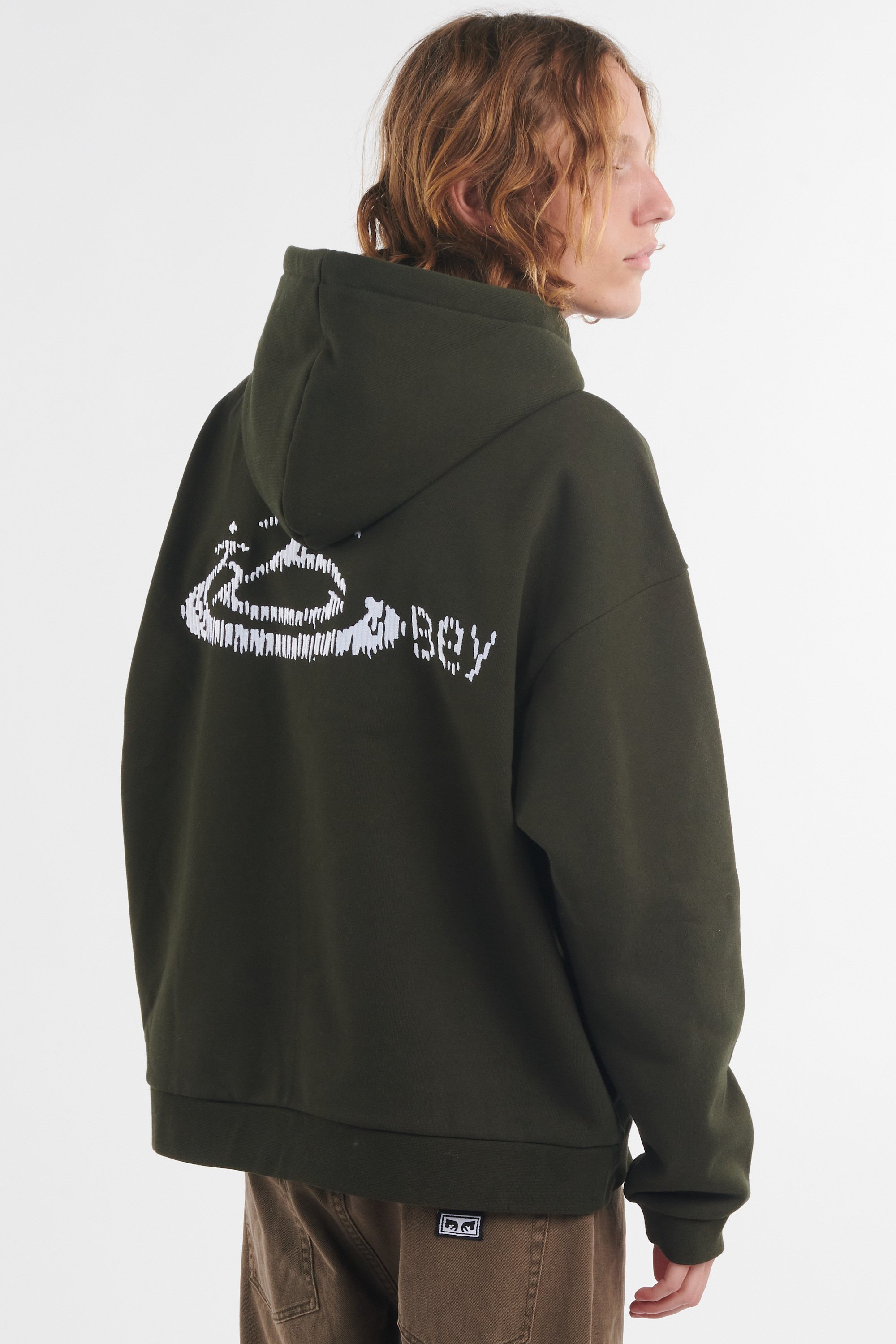 Hoodie | Marron OBEY Homme