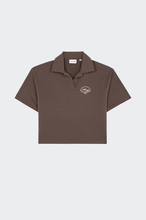 Polo - Taille S Marron