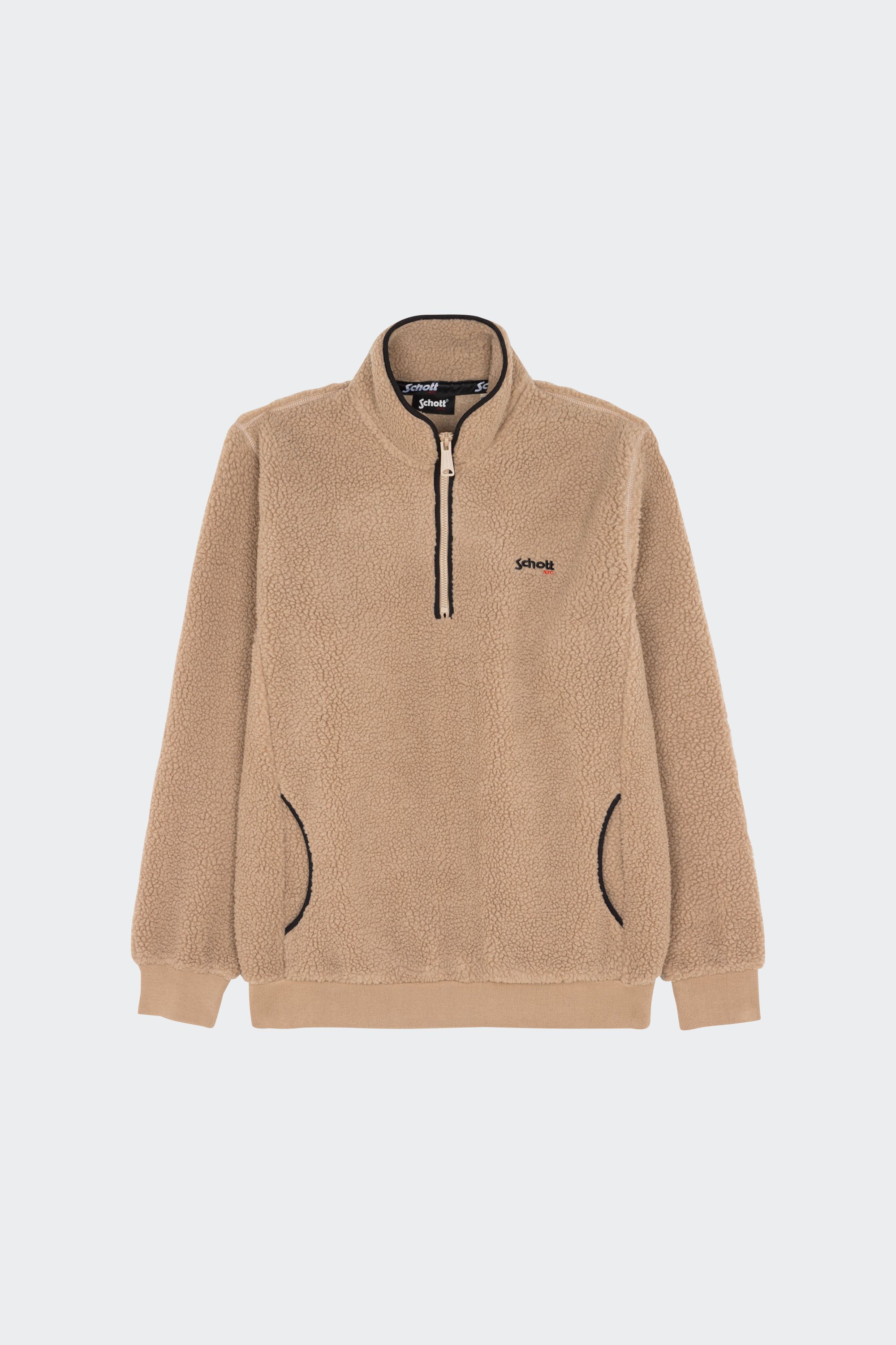 Fleece | Beige by SCHOTT Fleece Beige