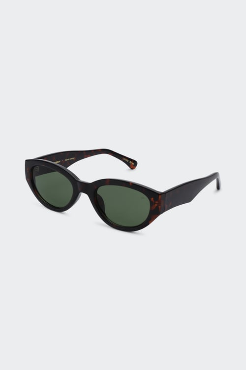 A.KJAERBEDE Lunettes de soleil Marron