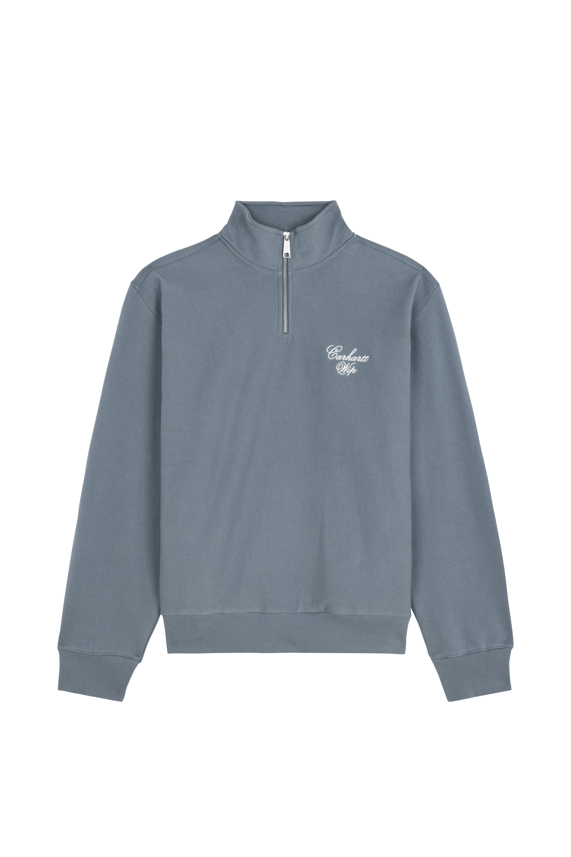 Sweat zippé Longhand Half Zip Sweat Cozy blue / white