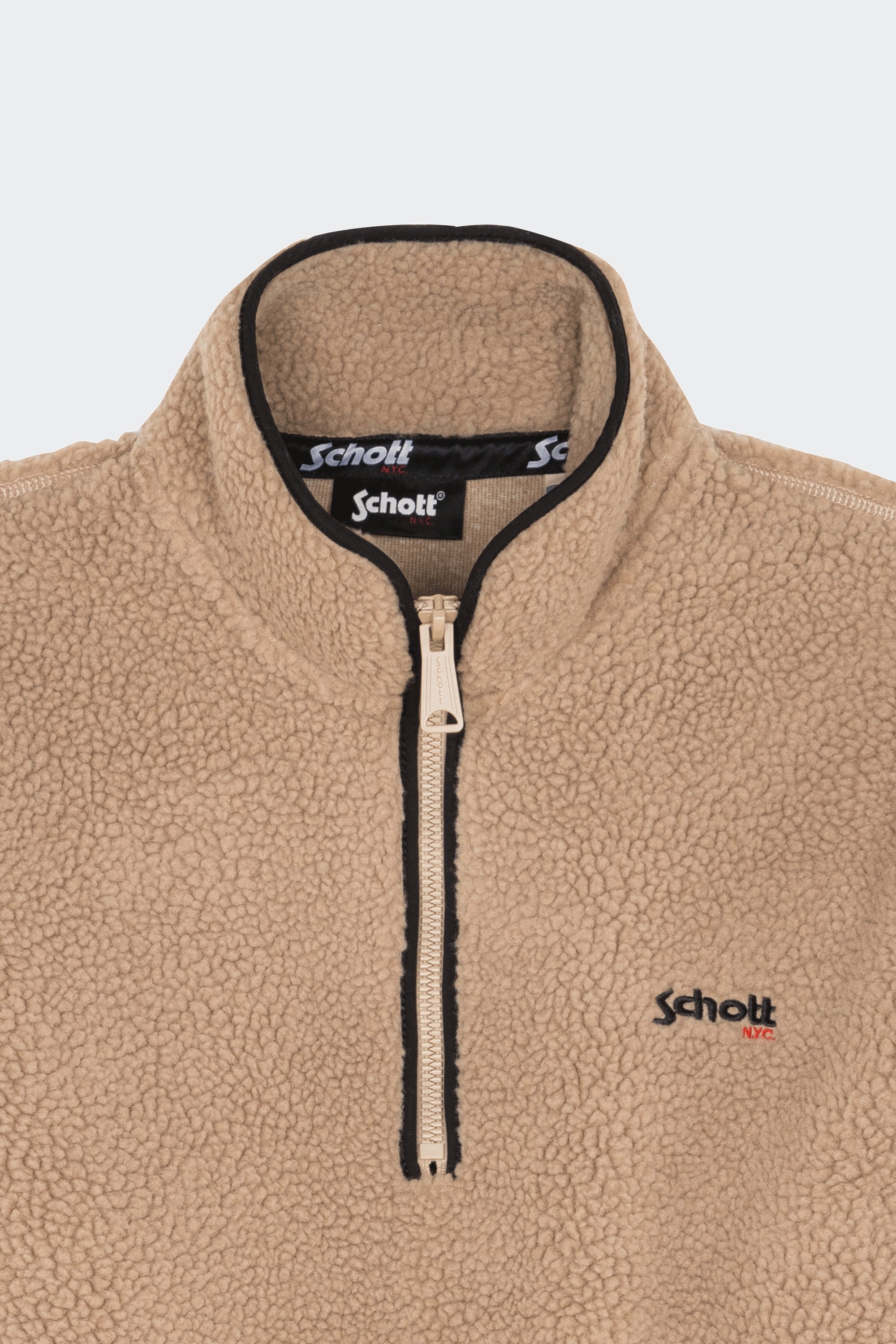 Fleece | Beige by SCHOTT Fleece Beige