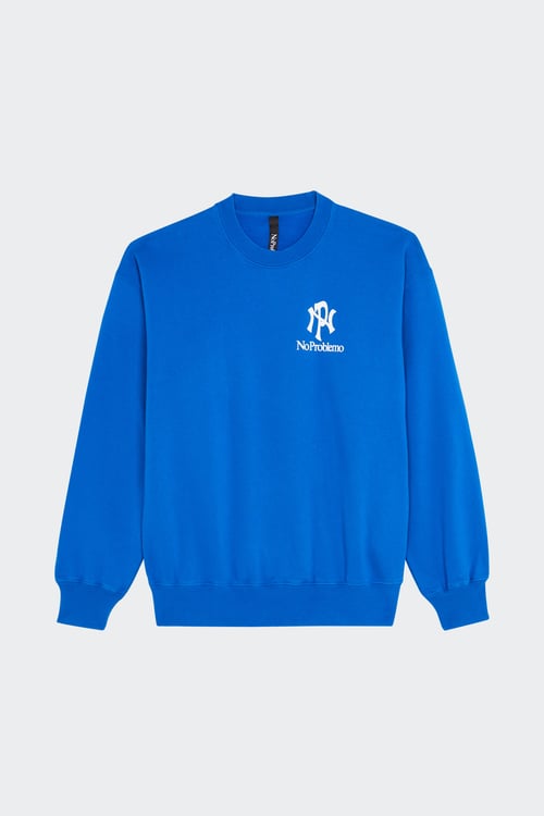 NO PROBLEMO Sweatshirt Bleu