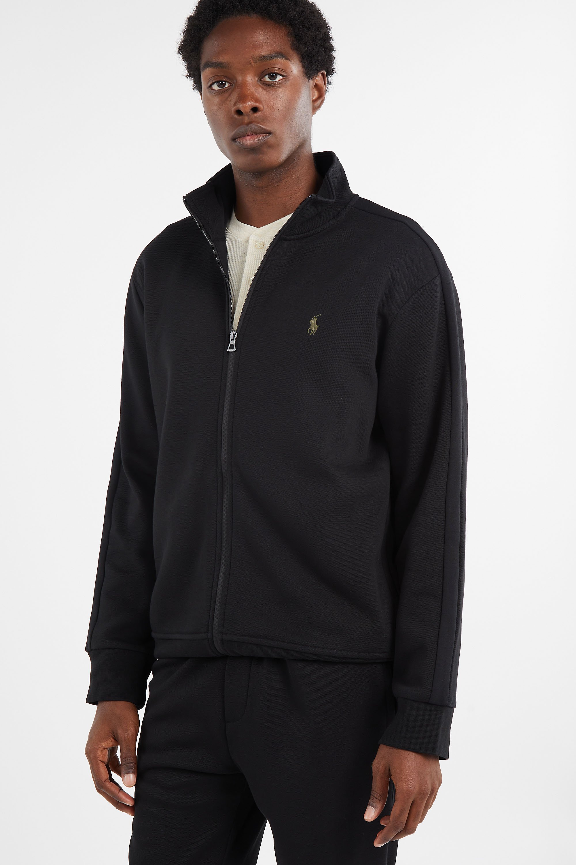 POLO RALPH LAUREN Sweatshirt zippé Noir