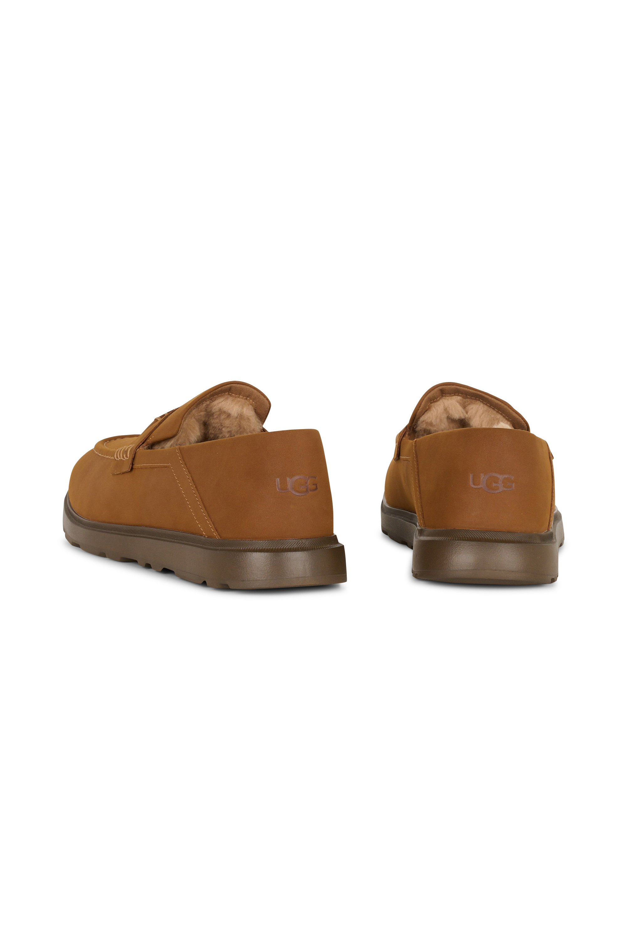 Leather deck shoes | Brown UGG Men