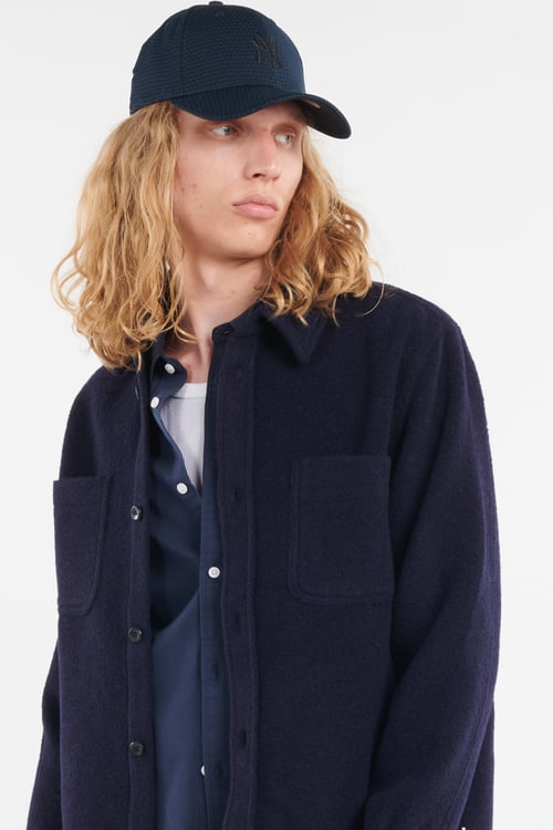 LES DEUX Surchemise Bleu