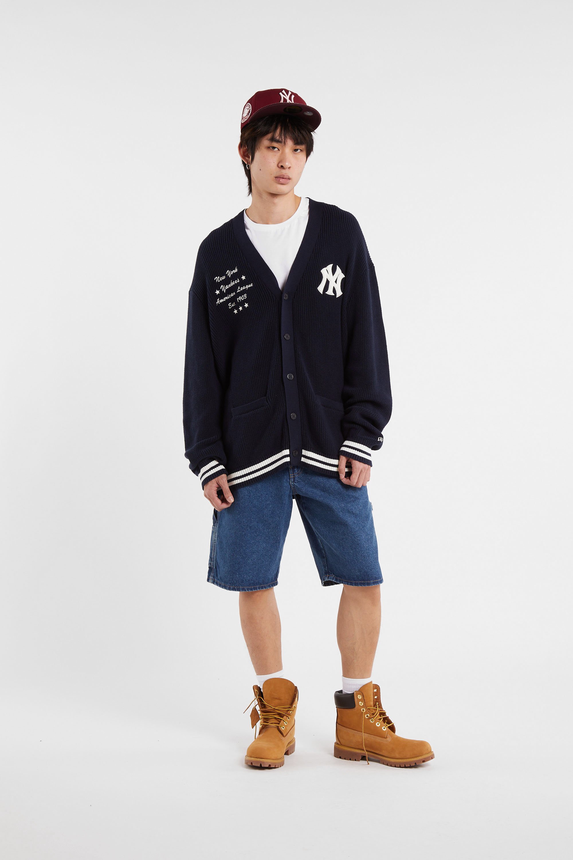 Cardigan NEW ERA Bleu