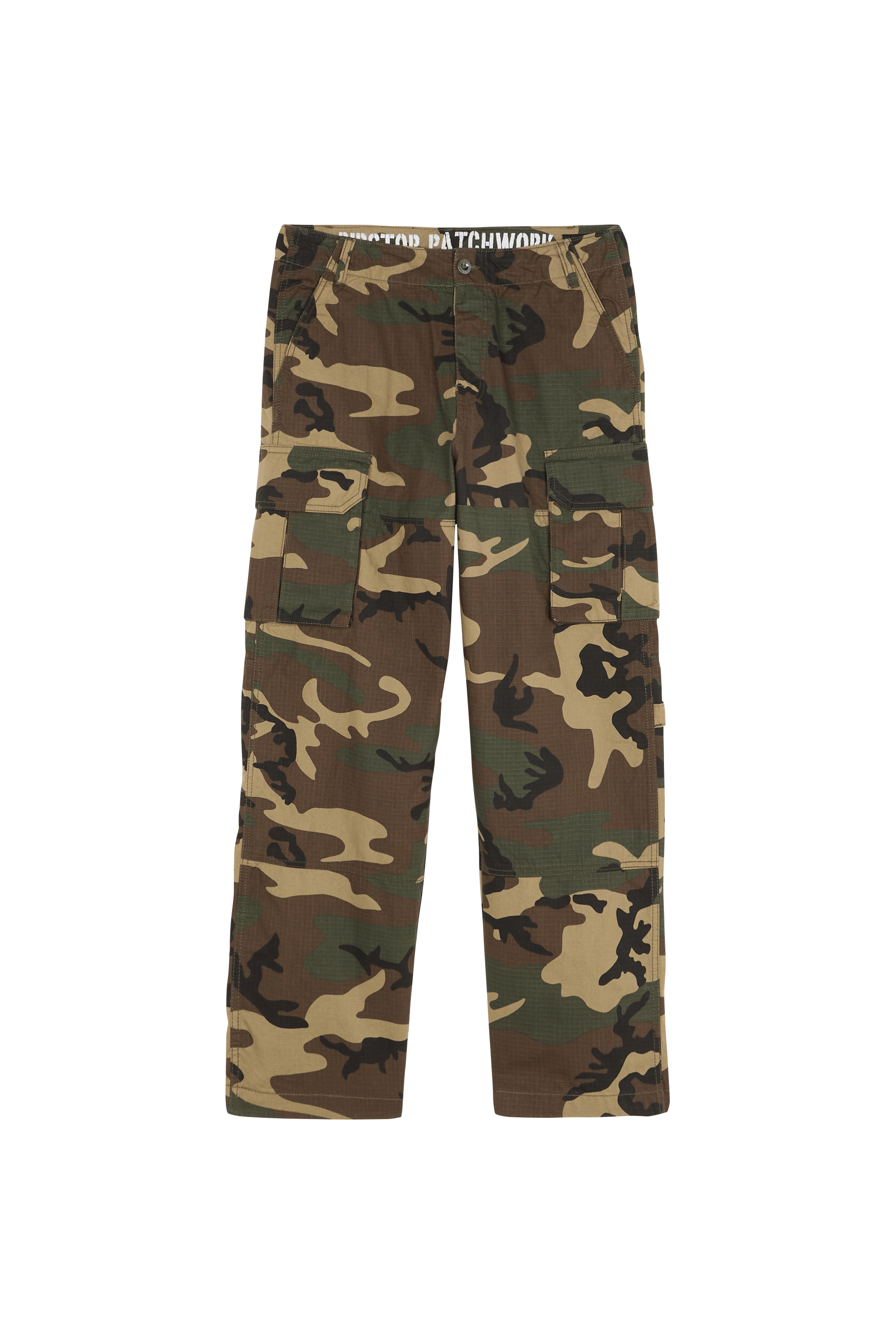 Pantalon large camouflage ALPHA INDUSTRIES Vert