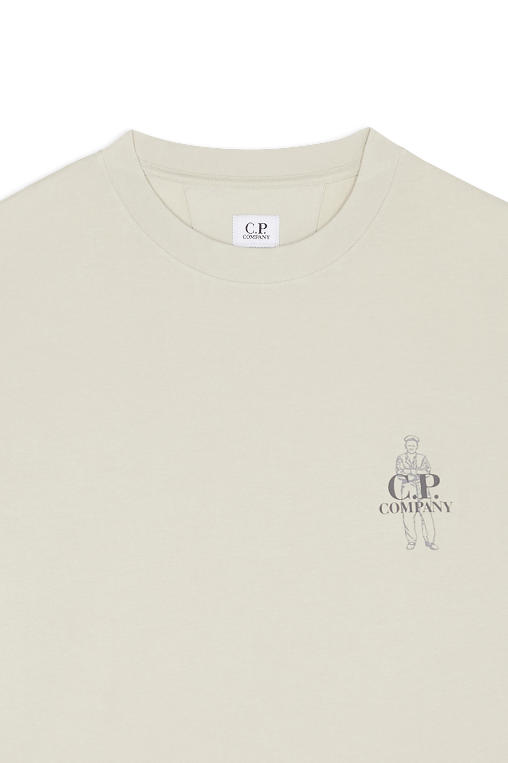 Tee-shirt | Gris C.P. COMPANY Homme