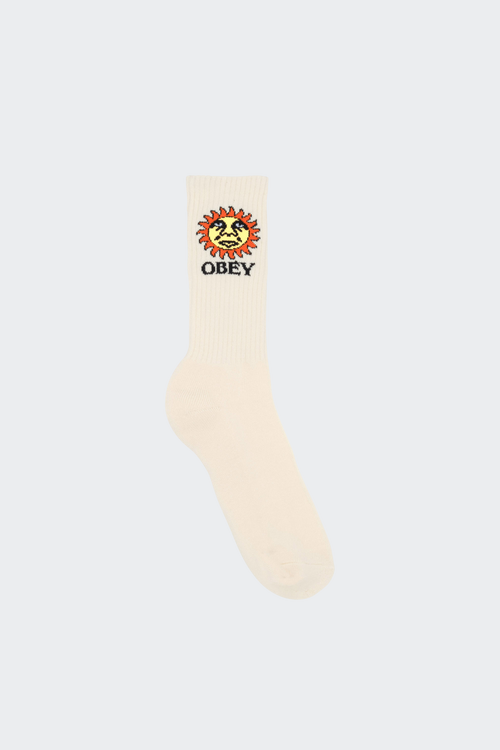 OBEY Chaussettes Beige