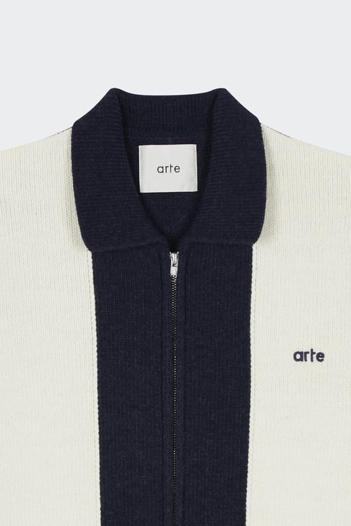 ARTE ANTWERP Cardigan Bleu
