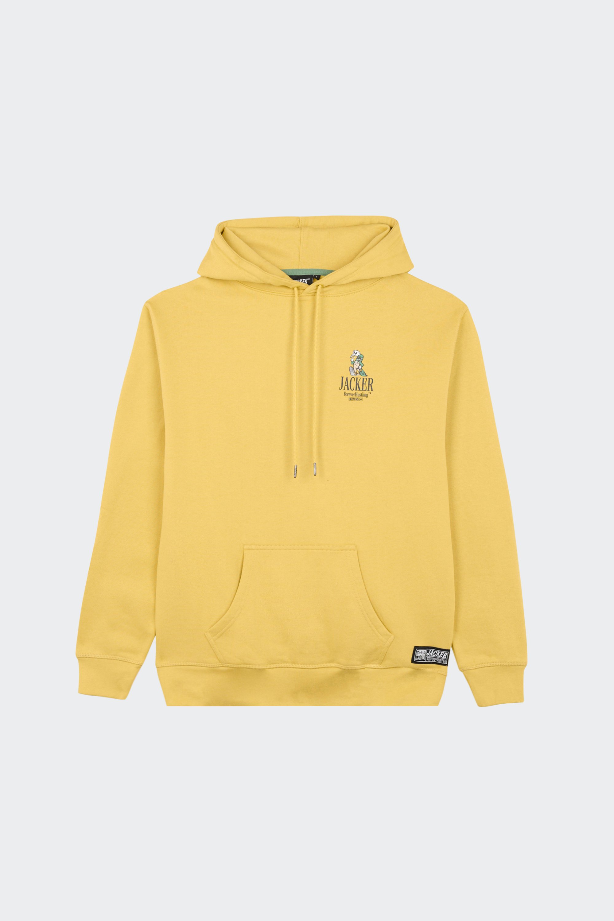 Hoodie | Yellow by JACKER Hoodie Yellow